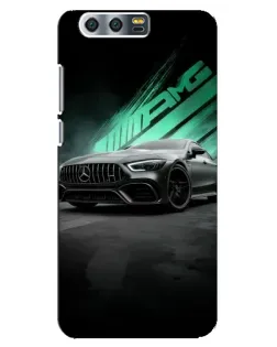 Чохол для Huawei Honor 9 (Glory 9, STF) з картинкою «Темний Mercedes AMG»