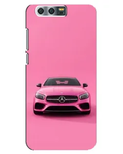 Чехол для Huawei Honor 9 (Glory 9, STF) с картинкой «Розовый Mercedes AMG» Чехол для Huawei Honor 9 (Glory 9, STF) с картинкой «Розовый Mercedes AMG»
