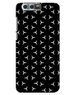 Чехол для Huawei Honor 9 (Glory 9, STF) с картинкой «Mercedes паттерн звезд» Чехол для Huawei Honor 9 (Glory 9, STF) с картинкой «Mercedes паттерн звезд»