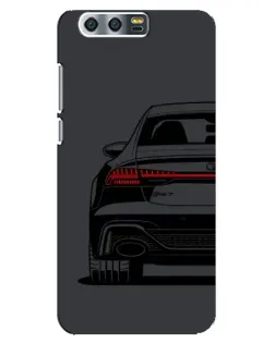 Чохол для Huawei Honor 9 (Glory 9, STF) з картинкою «Задня частина Audi — арт»