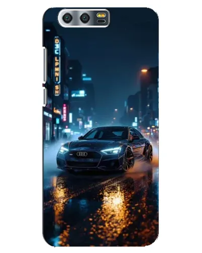 Чохол для Huawei Honor 9 (Glory 9, STF) з картинкою «Нічне місто та Audi» Чохол для Huawei Honor 9 (Glory 9, STF) з картинкою «Нічне місто та Audi»
