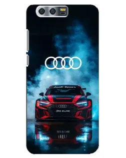 Чохол для Huawei Honor 9 (Glory 9, STF) з картинкою «Audi Sport — неон»