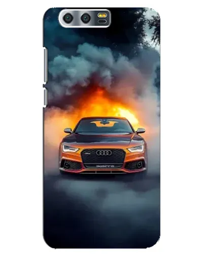 Чохол для Huawei Honor 9 (Glory 9, STF) з картинкою «Audi у вогняному диму» Чохол для Huawei Honor 9 (Glory 9, STF) з картинкою «Audi у вогняному диму»