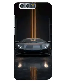 Чохол для Huawei Honor 9 (Glory 9, STF) з картинкою «Lamborghini золоті лінії» Чохол для Huawei Honor 9 (Glory 9, STF) з картинкою «Lamborghini золоті лінії»