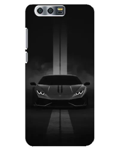 Чехол для Huawei Honor 9 (Glory 9, STF) с картинкой «Lamborghini симметрия дорог»