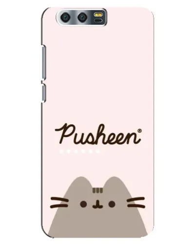 Чохол для Huawei Honor 9 (Glory 9, STF) з картинкою «Pusheen логотип» Чохол для Huawei Honor 9 (Glory 9, STF) з картинкою «Pusheen логотип»