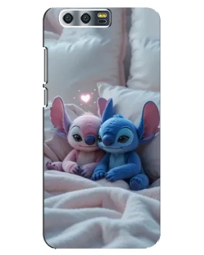 Чехол для Huawei Honor 9 (Glory 9, STF) с картинкой «Плюшевые Стич Ангел» Чехол для Huawei Honor 9 (Glory 9, STF) с картинкой «Плюшевые Стич Ангел»