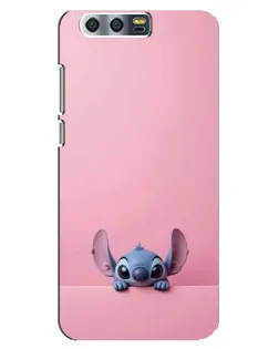 Чехол для Huawei Honor 9 (Glory 9, STF) с картинкой «Stitch выглядывает»