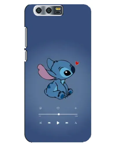 Чехол для Huawei Honor 9 (Glory 9, STF) с картинкой «Музыкальный Stitch» Чехол для Huawei Honor 9 (Glory 9, STF) с картинкой «Музыкальный Stitch»