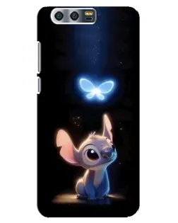 Чехол для Huawei Honor 9 (Glory 9, STF) с картинкой «Сияющий Стич»