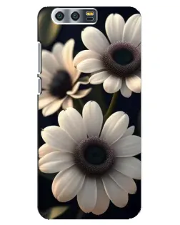 Чохол для Huawei Honor 9 (Glory 9, STF) з картинкою «Білі маргаритки макро»
