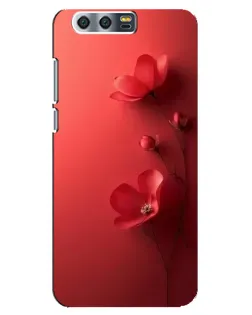 Чохол для Huawei Honor 9 (Glory 9, STF) з картинкою «Макові суцвіття»