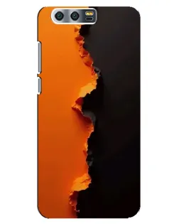 Чохол для Huawei Honor 9 (Glory 9, STF) з картинкою «Помаранчевий розлом»