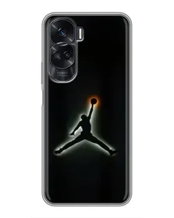 Чехол для Huawei Honor 90 Lite с картинкой «Jordan Gradient Logo»