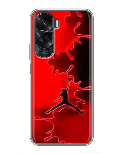 Чехол для Huawei Honor 90 Lite с картинкой «Jordan Red Smoke»