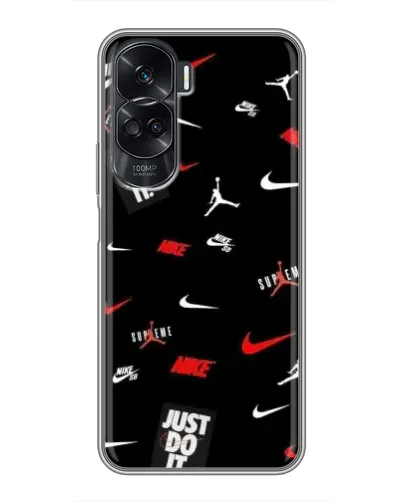 Чехол для Huawei Honor 90 Lite с картинкой «Nike Mix Pattern»