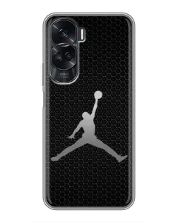 Чехол для Huawei Honor 90 Lite с картинкой «Jordan Dark Carbon»