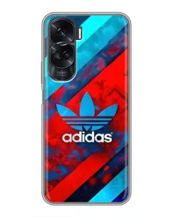 Чехол для Huawei Honor 90 Lite с картинкой «Абстракция Adidas»