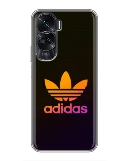 Чехол для Huawei Honor 90 Lite с картинкой «Градиент Adidas»