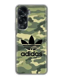 Чехол для Huawei Honor 90 Lite с картинкой «Милитари стиль Adidas»