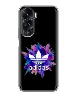 Чехол для Huawei Honor 90 Lite с картинкой «Взрыв красок Adidas»