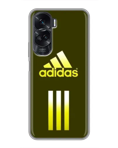 Чехол для Huawei Honor 90 Lite с картинкой «Оливковый градиент Adidas»
