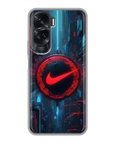 Чехол для Huawei Honor 90 Lite с картинкой «Техногенный стиль Nike» Чехол для Huawei Honor 90 Lite с картинкой «Техногенный стиль Nike»