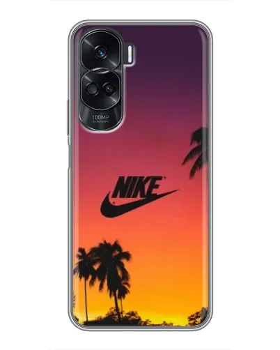 Чехол для Huawei Honor 90 Lite с картинкой «Nike на закате солнца» Чехол для Huawei Honor 90 Lite с картинкой «Nike на закате солнца»