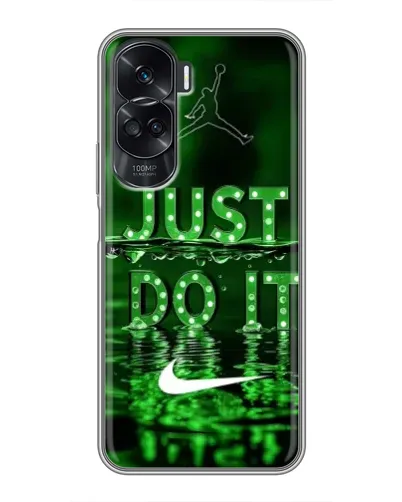 Чехол для Huawei Honor 90 Lite с картинкой «Зеленый неоновый Nike» Чехол для Huawei Honor 90 Lite с картинкой «Зеленый неоновый Nike»
