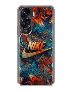 Чехол для Huawei Honor 90 Lite с картинкой «Nike в абстракции» Чехол для Huawei Honor 90 Lite с картинкой «Nike в абстракции»