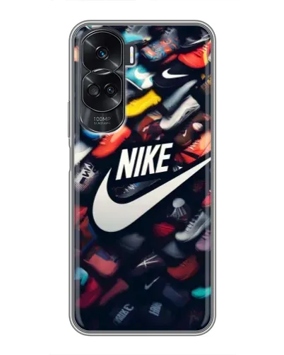 Чехол для Huawei Honor 90 Lite с картинкой «Коллекция кроссовок Nike» Чехол для Huawei Honor 90 Lite с картинкой «Коллекция кроссовок Nike»