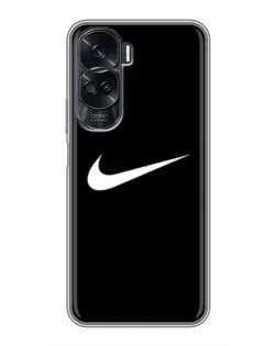 Чехол для Huawei Honor 90 Lite с картинкой «Минималистический Найк» Чехол для Huawei Honor 90 Lite с картинкой «Минималистический Найк»