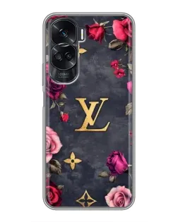 Чехол для Huawei Honor 90 Lite с картинкой «Цветочный Louis Vuitton»
