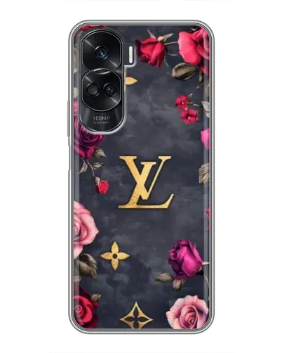Чехол для Huawei Honor 90 Lite с картинкой «Цветочный Louis Vuitton» Чехол для Huawei Honor 90 Lite с картинкой «Цветочный Louis Vuitton»