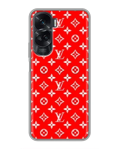 Чехол для Huawei Honor 90 Lite с картинкой «Яркий паттерн LV» Чехол для Huawei Honor 90 Lite с картинкой «Яркий паттерн LV»