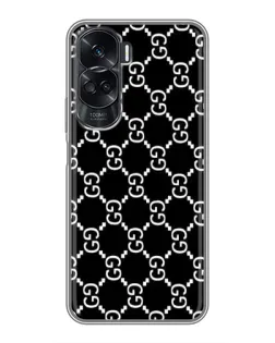 Чехол для Huawei Honor 90 Lite с картинкой «Gucci — сетчатый паттерн»