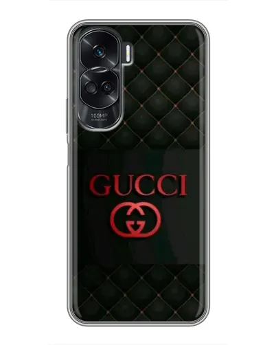Чехол для Huawei Honor 90 Lite с картинкой «Gucci — стеганый черный»