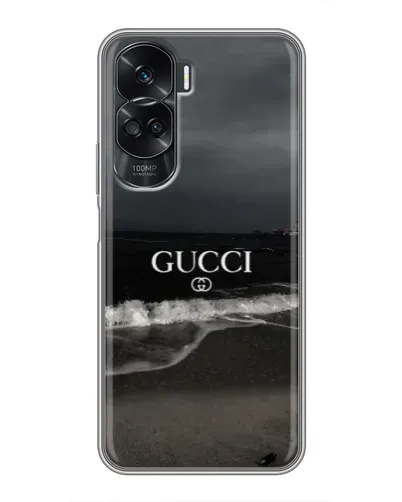 Чехол для Huawei Honor 90 Lite с картинкой «Gucci — морской прибой»