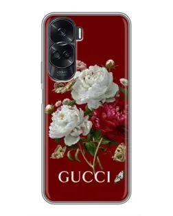 Чехол для Huawei Honor 90 Lite с картинкой «Gucci —  сад»