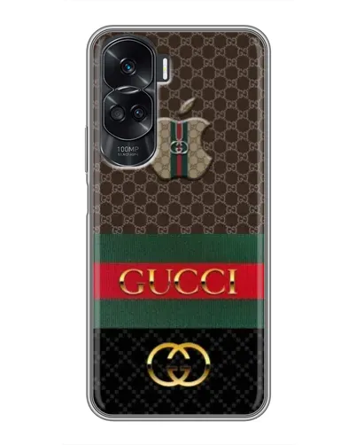 Чехол для Huawei Honor 90 Lite с картинкой «Gucci — брендированный десерт»