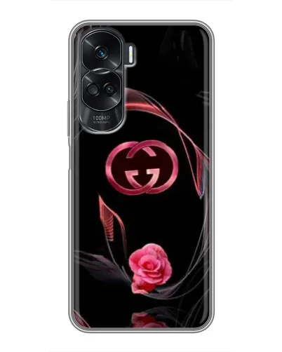 Чехол для Huawei Honor 90 Lite с картинкой «Gucci — неоновая роза»