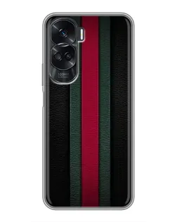 Чехол для Huawei Honor 90 Lite с картинкой «Gucci — неоновая линия»