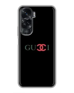 Чехол для Huawei Honor 90 Lite с картинкой «Gucci — красный градиент»