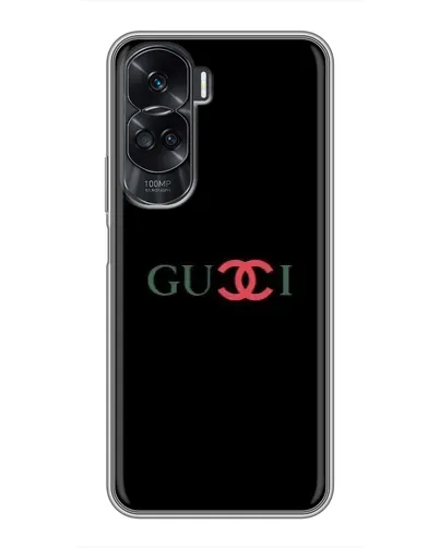 Чехол для Huawei Honor 90 Lite с картинкой «Gucci — красный градиент»