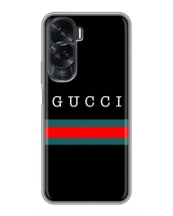 Чехол для Huawei Honor 90 Lite с картинкой «Gucci — красный пояс»