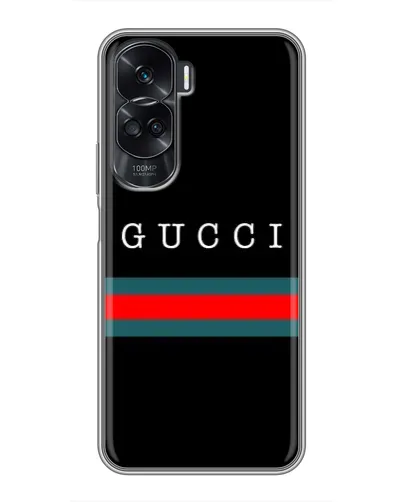 Чехол для Huawei Honor 90 Lite с картинкой «Gucci — красный пояс»