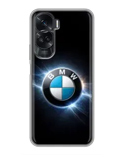 Чехол для Huawei Honor 90 Lite с картинкой «BMW — неоновое сияние» Чехол для Huawei Honor 90 Lite с картинкой «BMW — неоновое сияние»