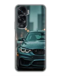 Чехол для Huawei Honor 90 Lite с картинкой «BMW в огнях города»