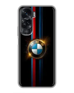 Чехол для Huawei Honor 90 Lite с картинкой «BMW M-Power неон»