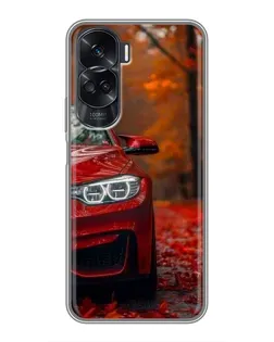 Чехол для Huawei Honor 90 Lite с картинкой «Осенняя BMW M4»